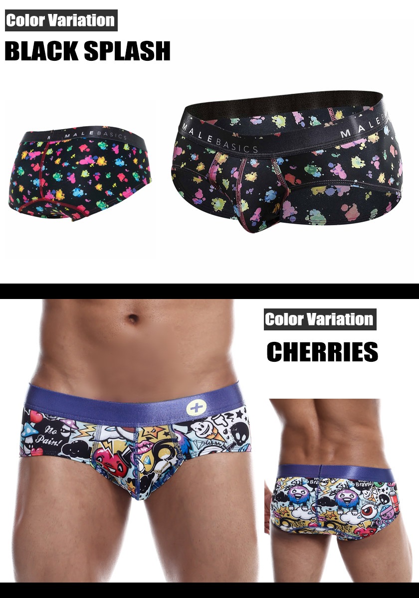 MaleBasics/�ᥤ��١����å��� Hipster Brief �ڥ���� ����ե� ���ȥ꡼�ȥڥ���� �ե�Хå� �ȥ��� �⥶�������ߥå� �ӥ��˥֥꡼�� �������塡��󥺡��ѥ��