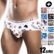 MaleBasics/�ᥤ��١����å��� Hipster Brief �ڥ���� ����ե� ���ȥ꡼�ȥڥ���� �ե�Хå� �ȥ��� �⥶�������ߥå� �ӥ��˥֥꡼�� �������塡��󥺡��ѥ��