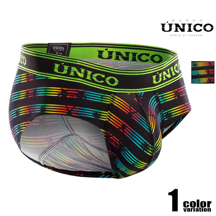 Mundo Unico/ɥ˥ ӥ˥֥꡼ 22040201103 Seleirolia Briefs Color 90-Printed 塡󥺡ѥ