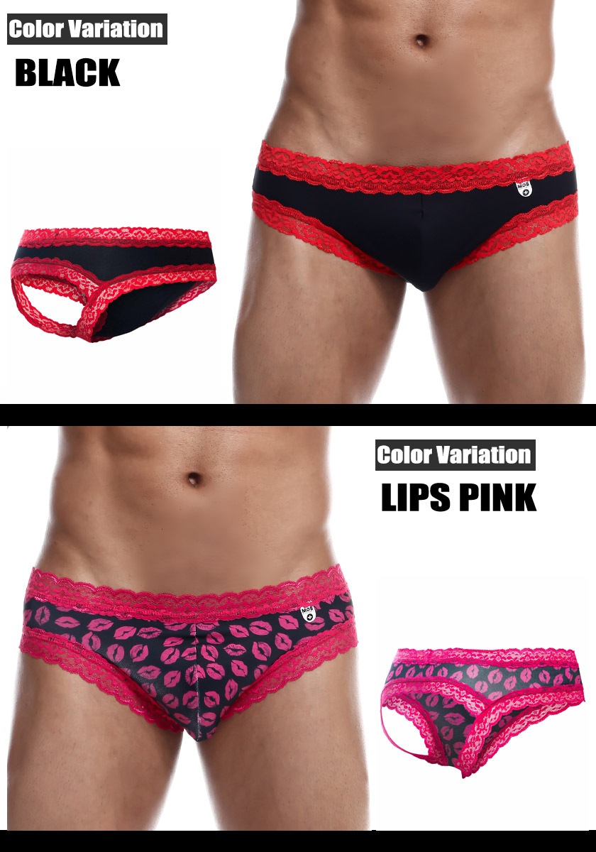 MaleBasics/�ᥤ��١����å��� MOB Lace JockBikini ���ȥ�å��졼������å� ���ե� �ӥ��˥֥꡼�� �������塡��󥺡��ѥ�ġ���������