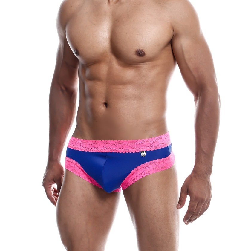 MaleBasics/�ᥤ��١����å��� MOB Lace JockBikini ���ȥ�å��졼������å� ���ե� �ӥ��˥֥꡼�� �������塡��󥺡��ѥ�ġ���������