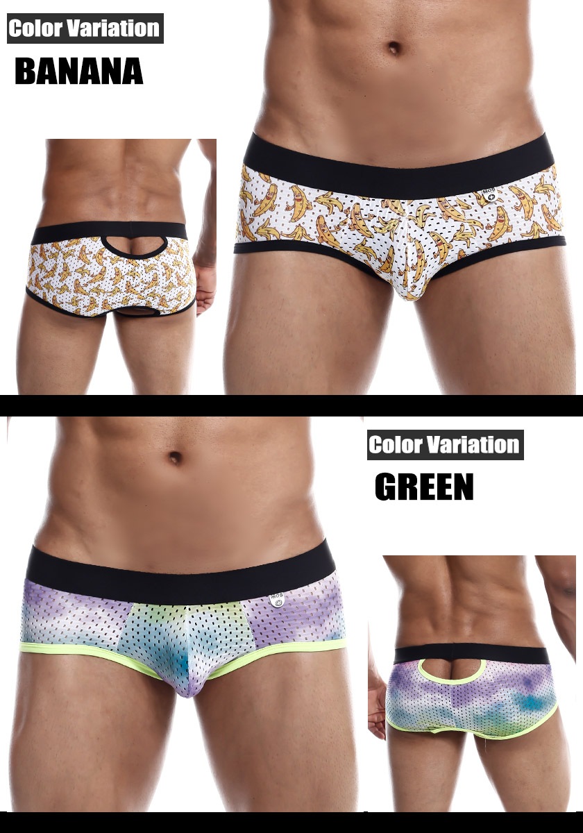 MaleBasics/ᥤ١å MOB Aero Brief å åѡå Բʤ ӥ˥֥꡼ 塡󥺡ѥ