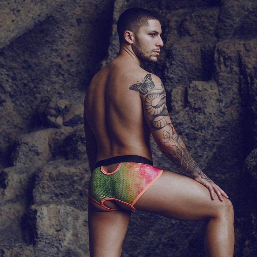 MaleBasics/ᥤ١å MOB Aero Brief å åѡå Բʤ ӥ˥֥꡼ 塡󥺡ѥ