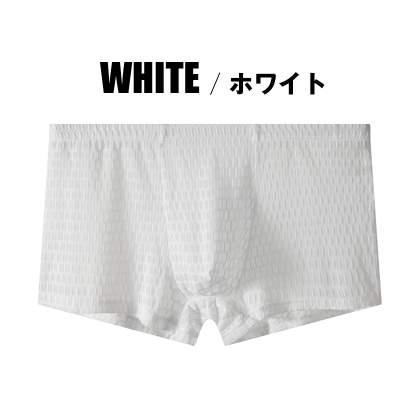 メンズボクサー WJ/ダブルジェイ シースルー 透け ボクサーパンツ 男性
