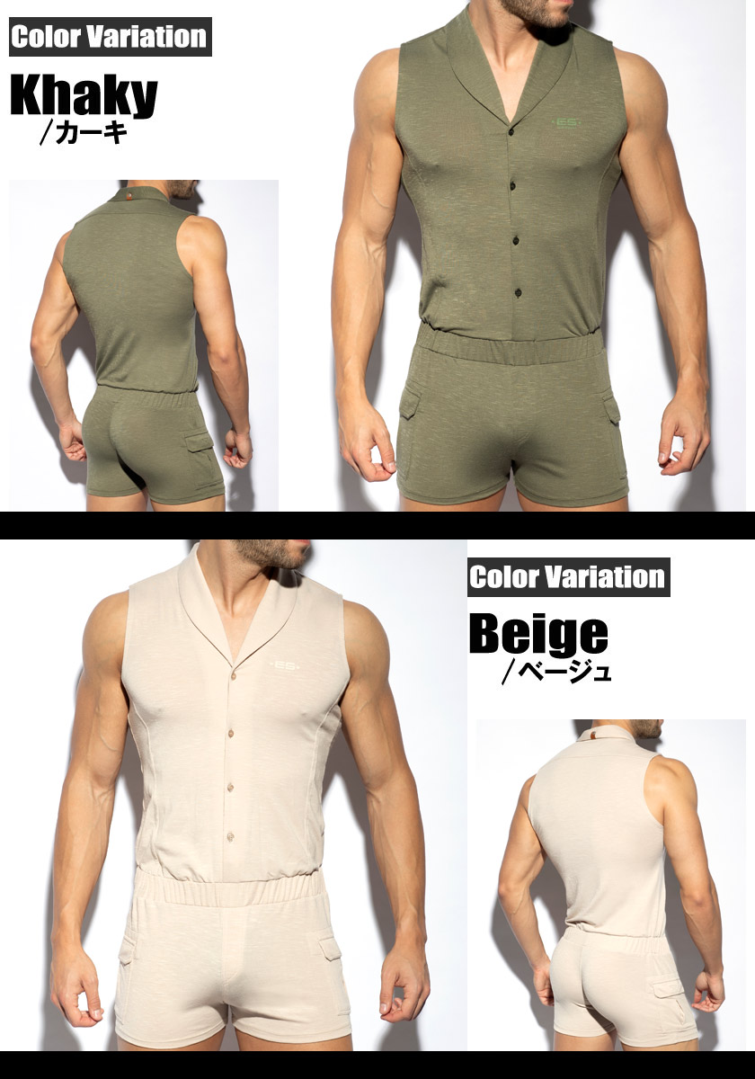 EScollection/�������������쥯����� SLEEVELESS BODY SUIT �ܥǥ������� ���󥰥�å� ���� ������ V�ͥå� µ�ʤ� �Ρ����꡼��