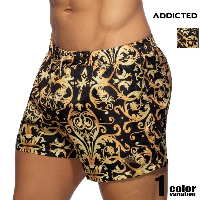 ADDICTED/���ǥ����ƥ��å� VERSAILLES SWIM SHORT �����०���� �����եѥ�ġ��ܡ��ɥ��硼�ġ���󥺿��� ����ѥ�ġ����ѥ� �������� �ӡ���������
