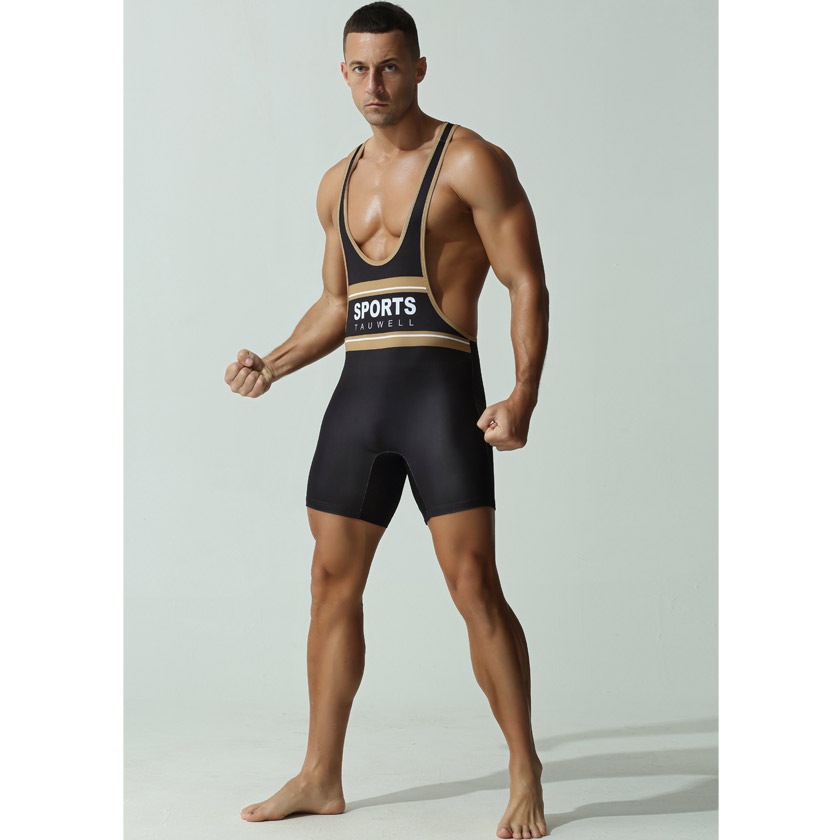TAUWELL/������������ Fitness Wrestling Singlet Bodysuit 25702 �ܥǥ������� ����ʡ����������塡��󥺡��岼���η� ���󥰥�å� ����ǡ������