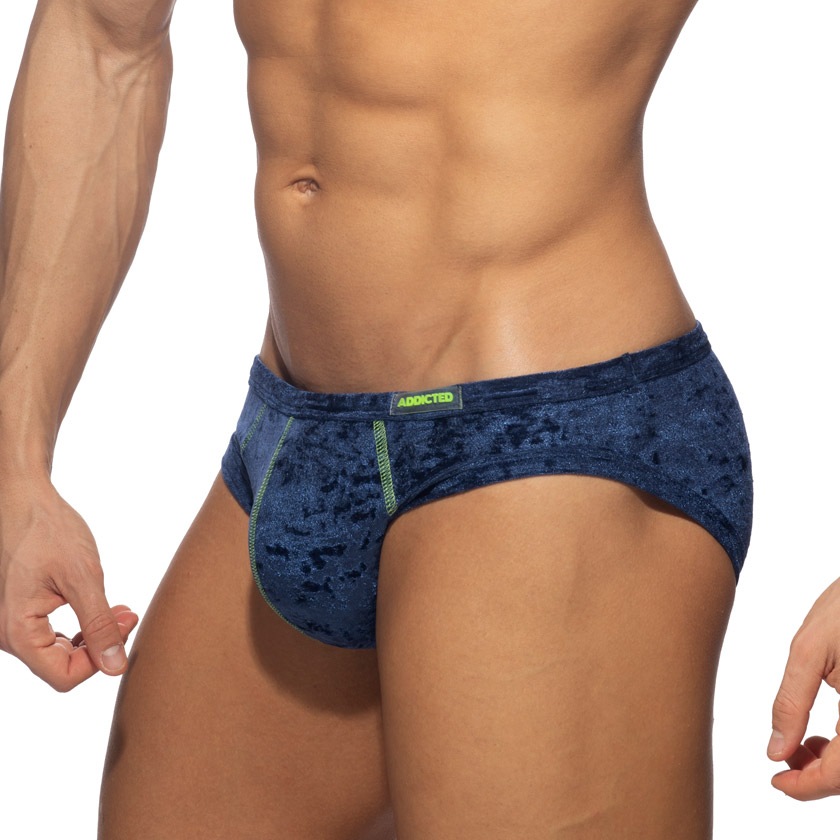 ��󥺥ӥ��� �֥꡼�� ADDICTED/���ǥ����ƥ��å� VELVET SHADY BIKINI BRIEF ���� �٥�٥å� �ӥ��� �ӥ��˥֥꡼�� �������塡��󥺡��ѥ�� �ե�Хå�