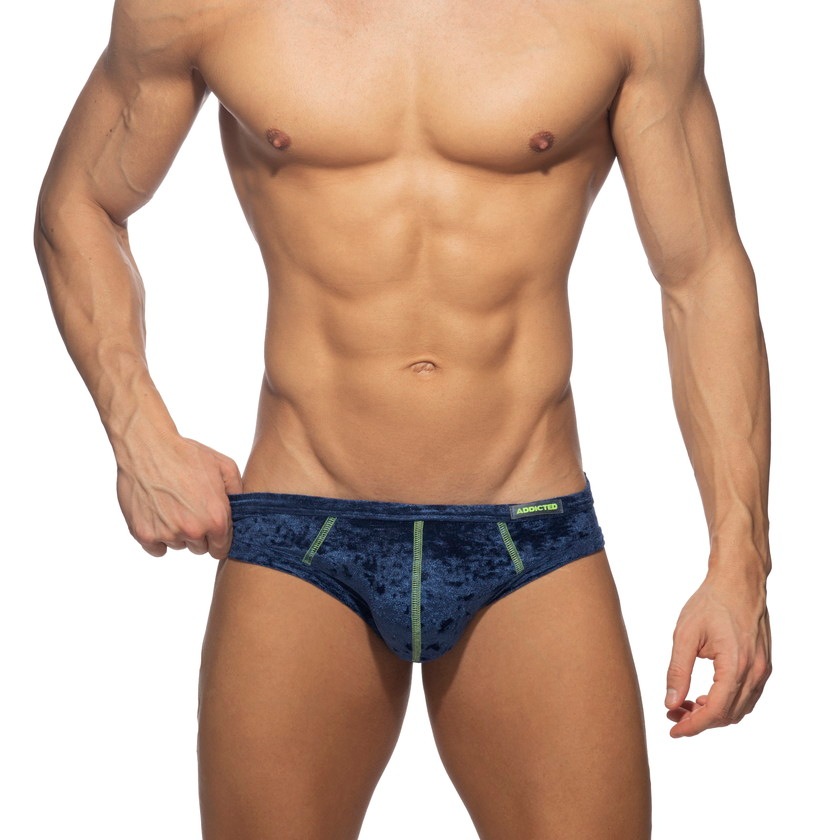 ��󥺥ӥ��� �֥꡼�� ADDICTED/���ǥ����ƥ��å� VELVET SHADY BIKINI BRIEF ���� �٥�٥å� �ӥ��� �ӥ��˥֥꡼�� �������塡��󥺡��ѥ�� �ե�Хå�