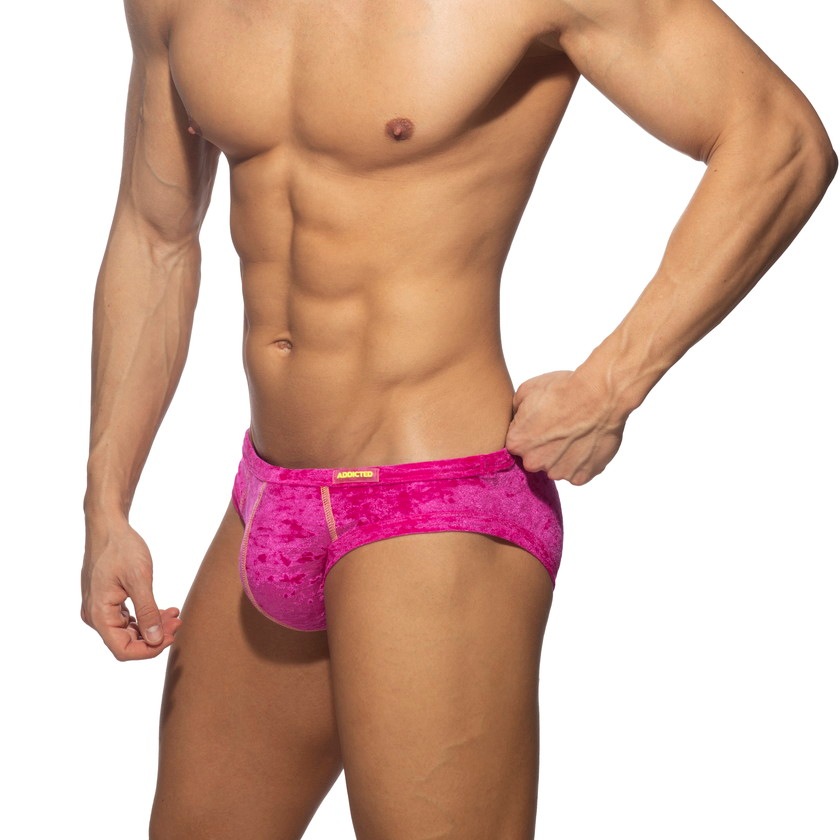 ��󥺥ӥ��� �֥꡼�� ADDICTED/���ǥ����ƥ��å� VELVET SHADY BIKINI BRIEF ���� �٥�٥å� �ӥ��� �ӥ��˥֥꡼�� �������塡��󥺡��ѥ�� �ե�Хå�