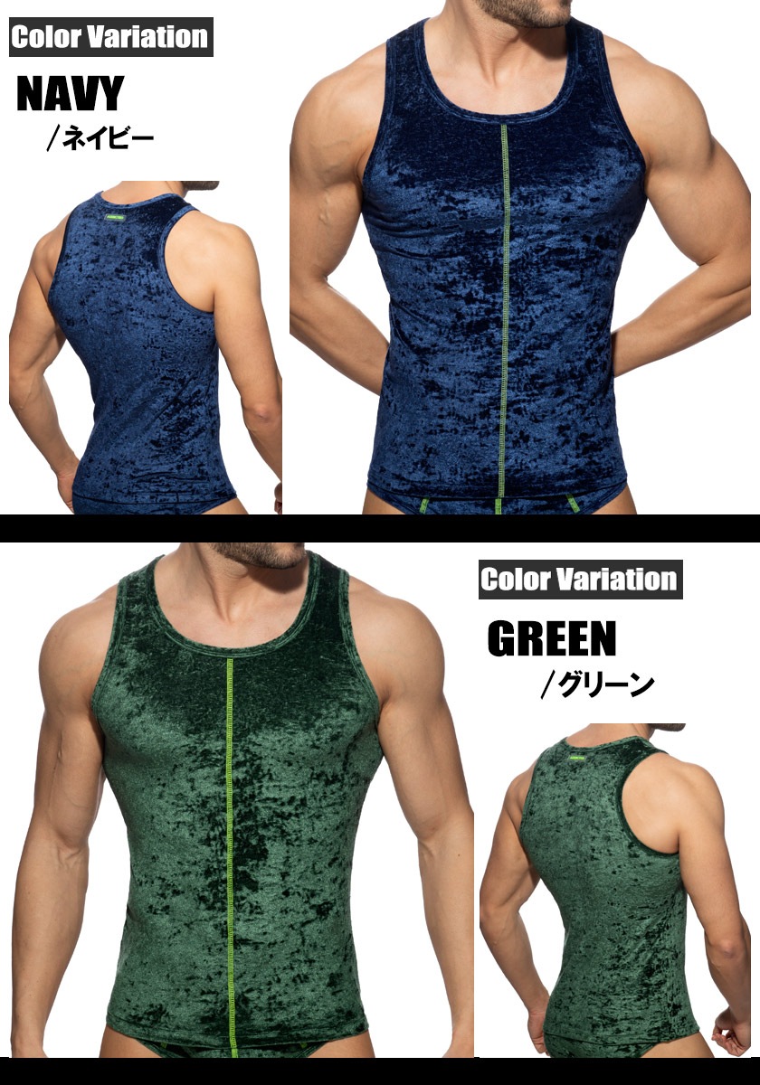 ADDICTED/���ǥ����ƥ��å� VELVET SHADY TANK TOP ���� �٥�٥å� ���󥯥ȥåס�µ�ʤ����Ρ����꡼�֡����꡼�֥쥹����󥺡��ե��å���󡡥ȥåץ�