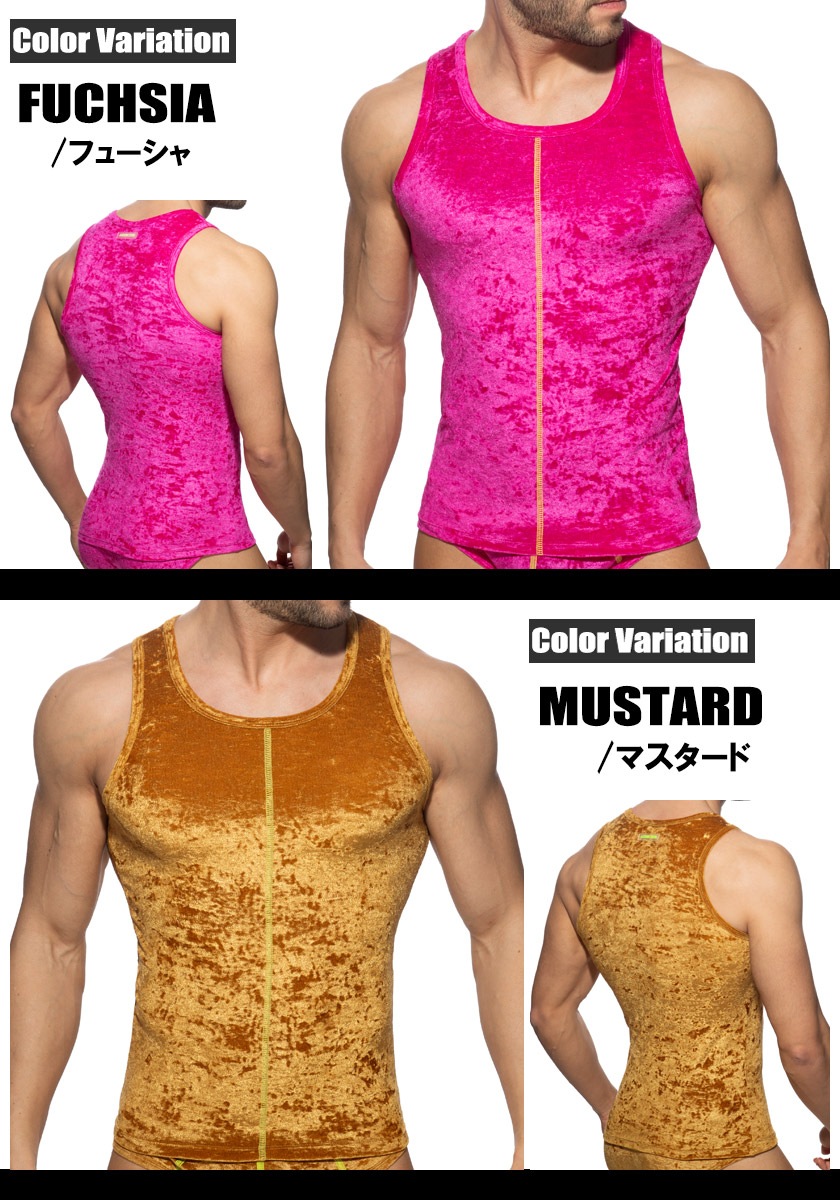 ADDICTED/���ǥ����ƥ��å� VELVET SHADY TANK TOP ���� �٥�٥å� ���󥯥ȥåס�µ�ʤ����Ρ����꡼�֡����꡼�֥쥹����󥺡��ե��å���󡡥ȥåץ�