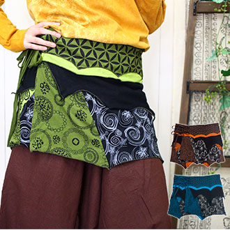 巻きスカート　古着 楽天市場】巻きスカート風パンツ パンツ レディース ボトムス