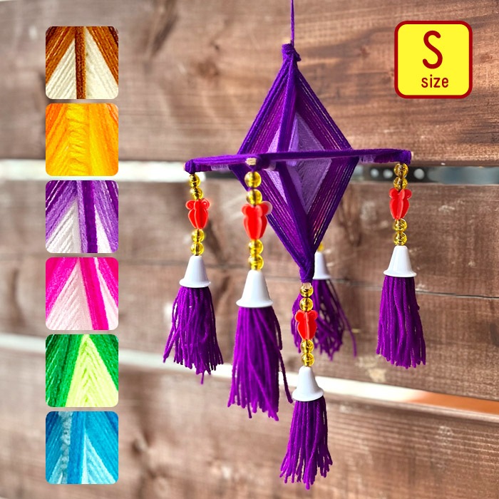 インテリア エスニック ひし形オーナメント モビール S 2025年春夏