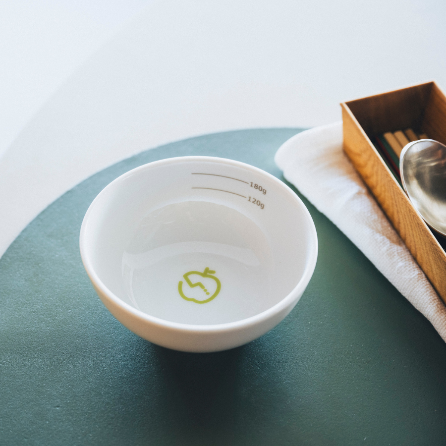 あすけん茶碗2点セット