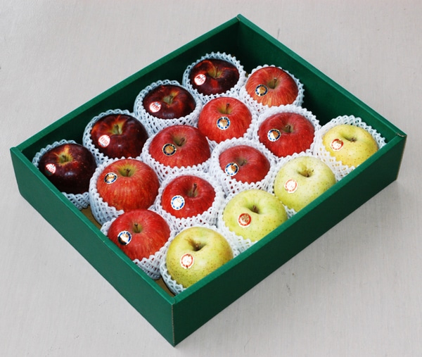 令和7年度分受付終了：りんご3種詰め合わせ　5kg