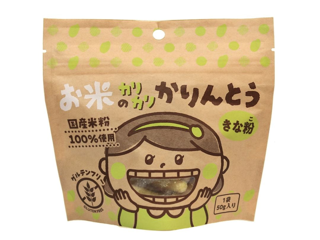 お米のカリカリかりんとう　きな粉　50ｇ