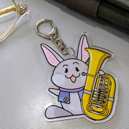 「ラピンちゃんアクリルキーホルダー」