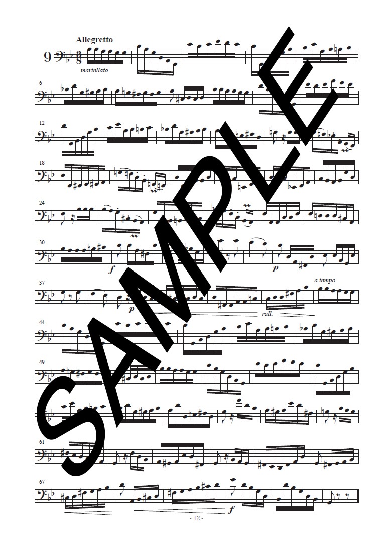 ��Tuba�ۡإƥ塼�ФΤ���� �����顼������������ ���ʣ����ݣ���/ arr. Akira Kurosawa ��ERNESTO KOEHLER 15 Exercises Op.33-1 For Tuba�� 