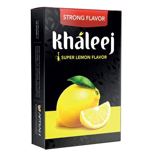 スーパーレモン - khaleej(ハリージ) 50g シーシャフレーバー