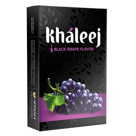 ブラックグレープ - khaleej(ハリージ) 50g シーシャフレーバー
