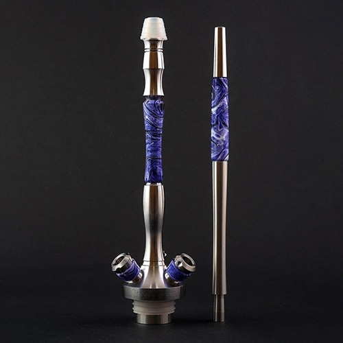 Fibonacci - Stabilized wood Purple | シーシャ台（パイプ）を探す