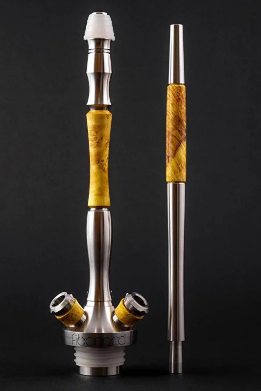 Fibonacci - Stabilized wood  Yellow