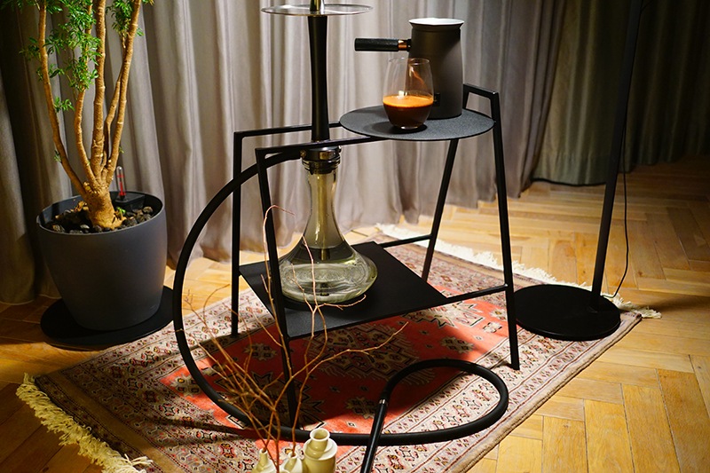 CREATOR WORKS】 HAVN table（無垢鉄モデル）サンドブラック