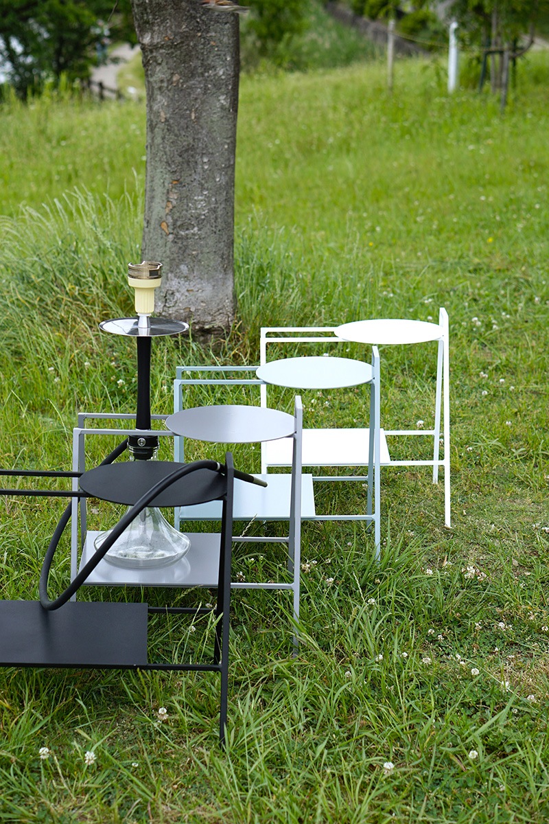 【CREATOR WORKS】 HAVN table（無垢鉄モデル）サンドブラック【受注生産】