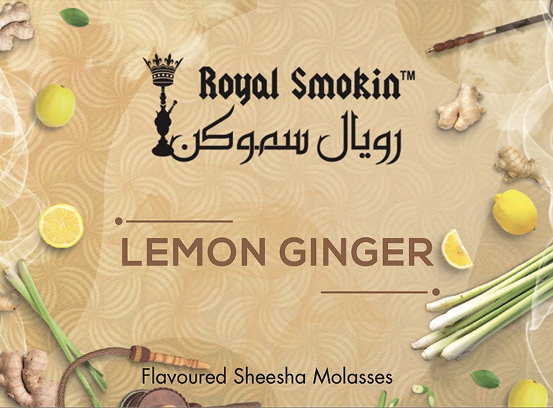 LEMON GINGER - ROYAL SMOKIN シーシャフレーバー 50g