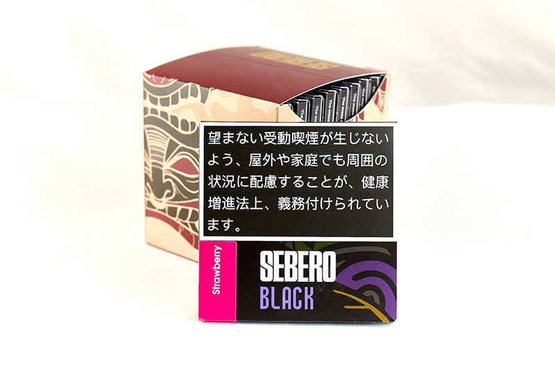 STRAWBERRY - SEBERO BLACK(セベロブラック) シーシャフレーバー 40g