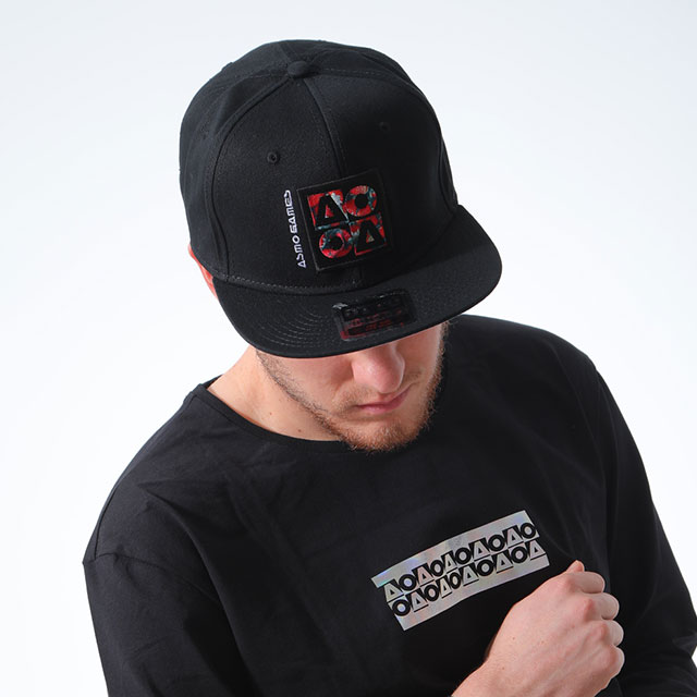 CB_AO4フラットバイザーキャップ/Strawberry