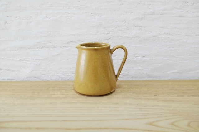 大井寛史　黄釉　ピッチャー