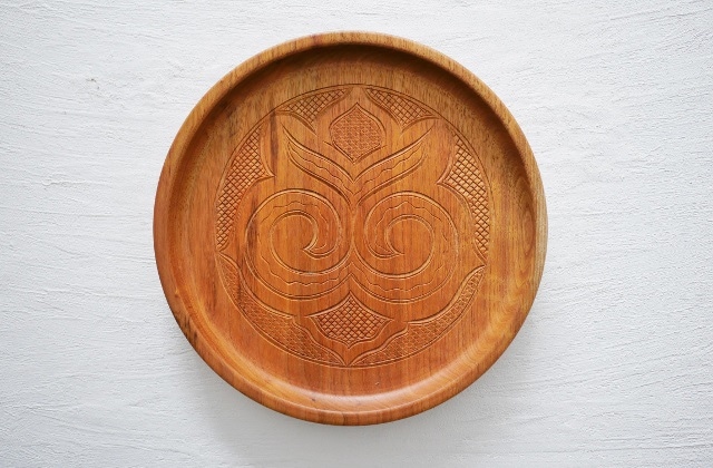 高野繁廣　イタ丸盆8寸