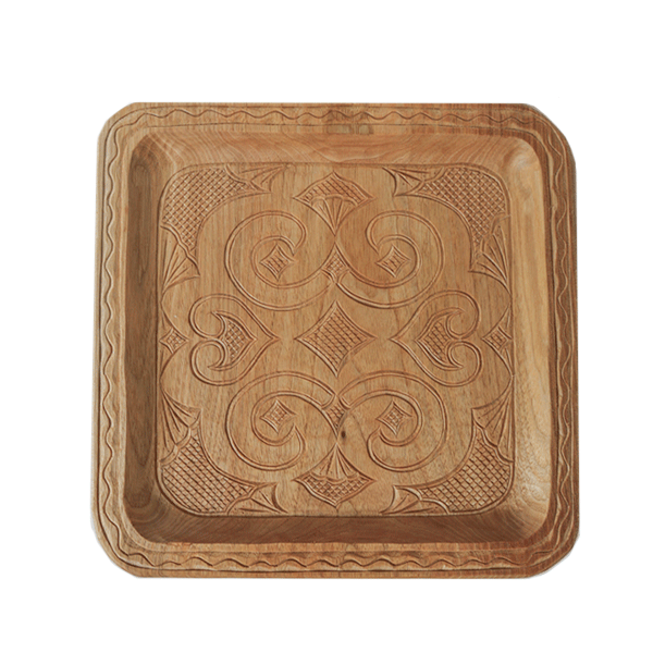 高野繁廣　イタ 正角盆八寸