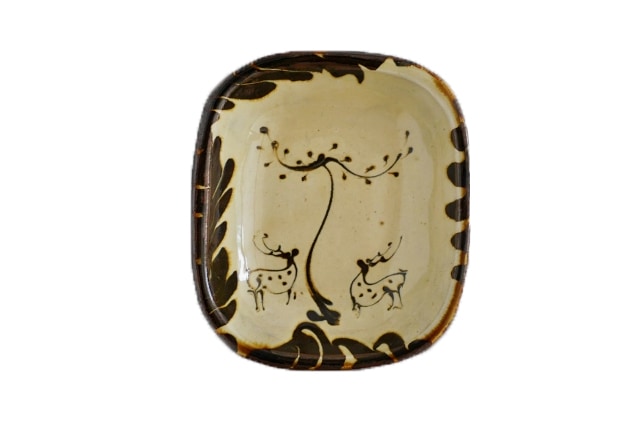 小島鉄平　角皿　※作家さんご意向により一部作品のみ掲載