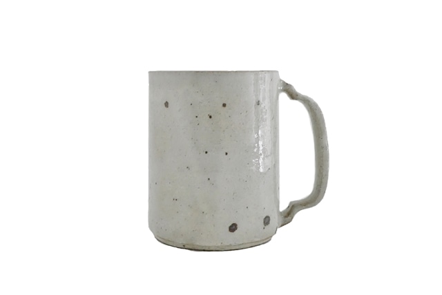 齊藤 隆　ドアマグ・粉引・透明　