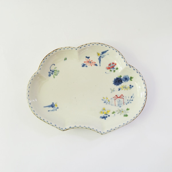 日高直子　雲形皿 　大　model B