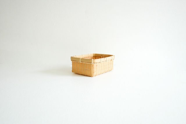 竹バスケット　小　（京都）　