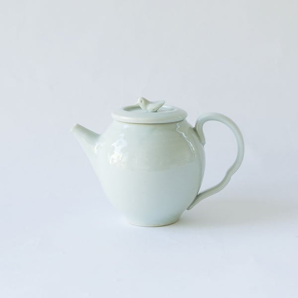 稲村真耶　染付ポット　A