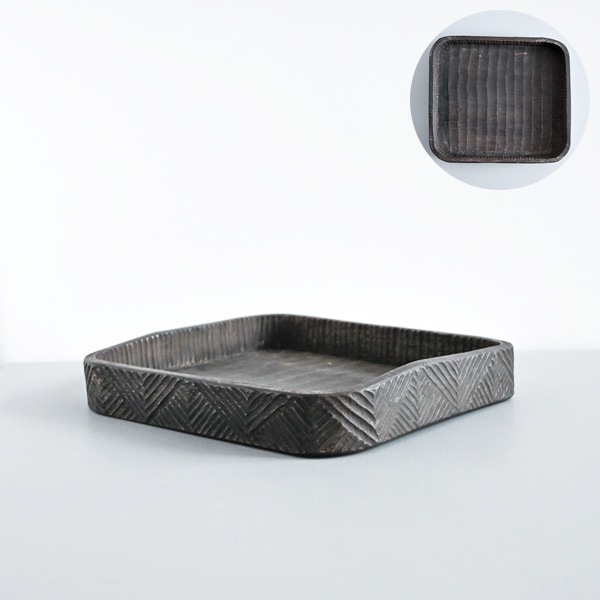 【新品未使用】安福由美子　八角皿　特大２枚 angersの小さなうつわ市】安福由美子さんのあのうつわたちも登場します