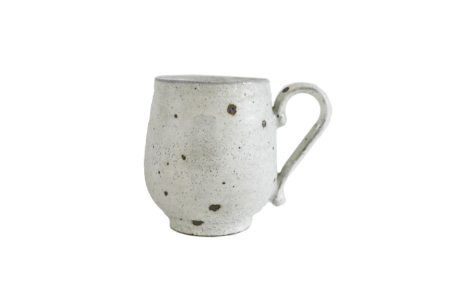 齊藤 隆　ティーカップ大・粉引マット