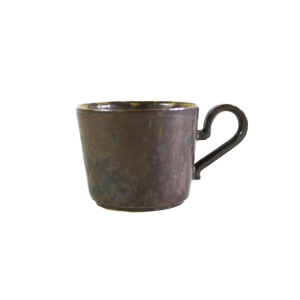 齊藤 隆　コーヒーカップ中　飴釉マット