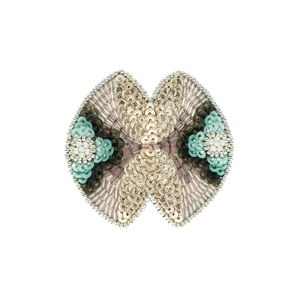 tamas　Compact Gray　 size:M　ブローチ