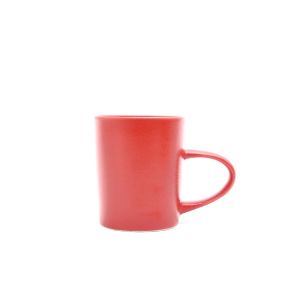 青木良太　マグカップSSのっぽ　ローズレッド　H8.4ｃｍ