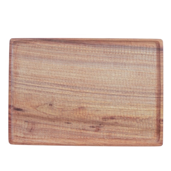 小沢賢一　くるみの木のトレー　28×40　（KT0112A）