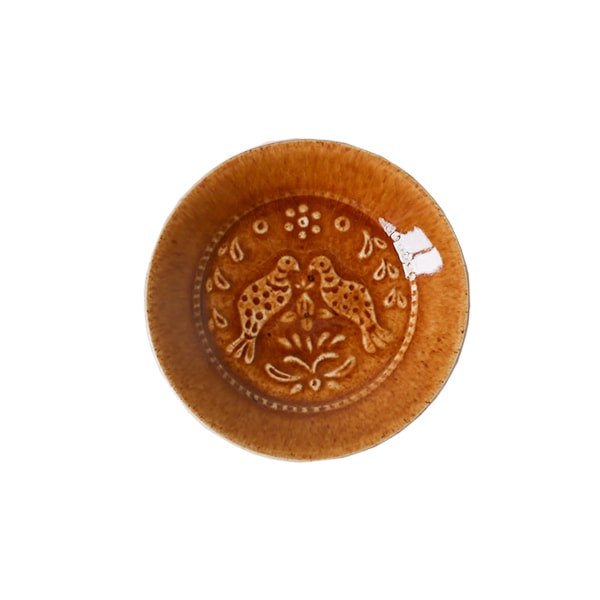 郡司庸久・慶子　型打ち皿4寸　model　C　Φ11.5ｃｍ