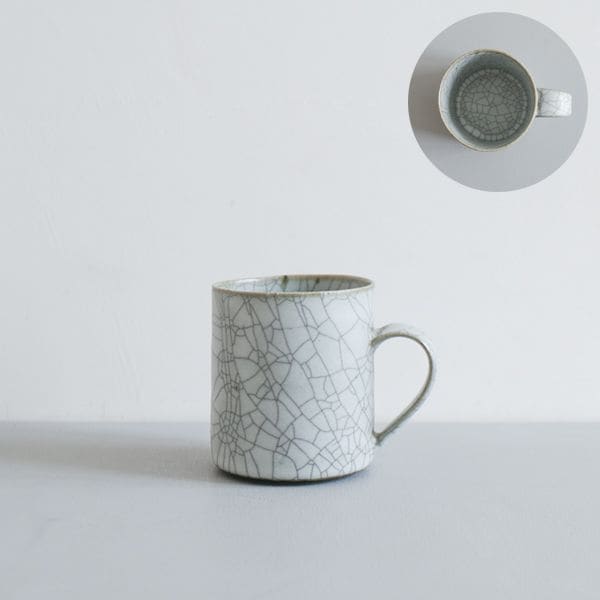 髙田志保　炭入りマグカップ　大　model：A　H9.5cm
