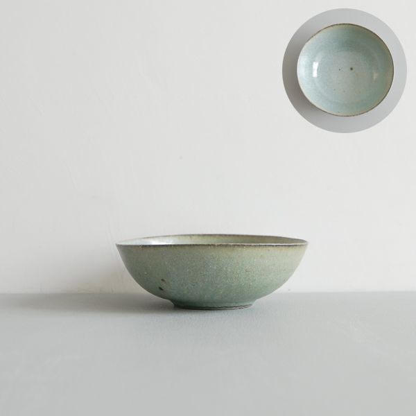 髙田志保　灰釉取り鉢　Φ14.5m　H5cm