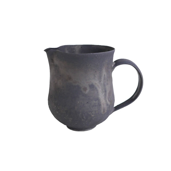 _田志保　黒釉ピッチャー　H13ｃｍ